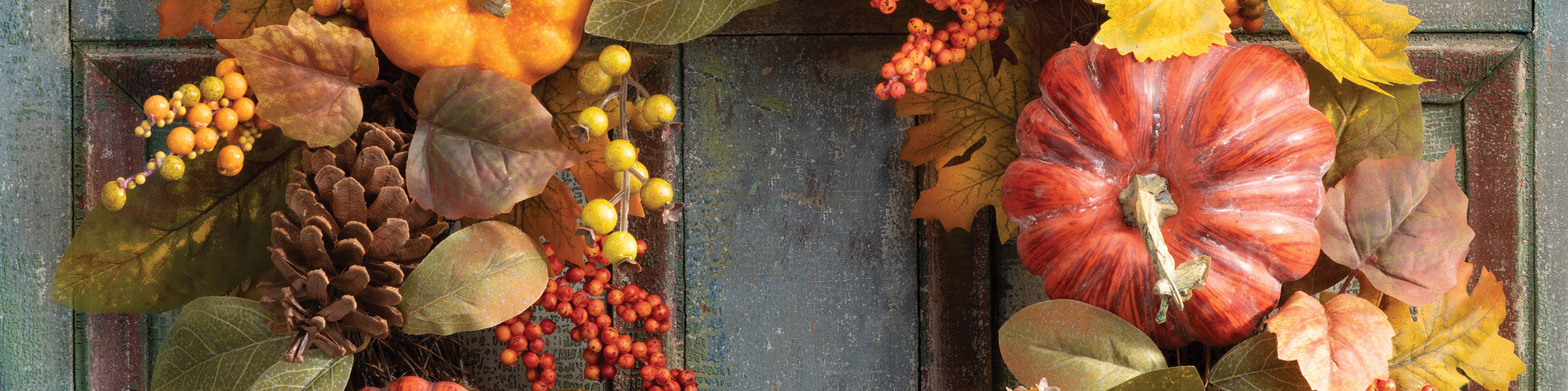 Fall & Autumn Wreaths & Teardrops