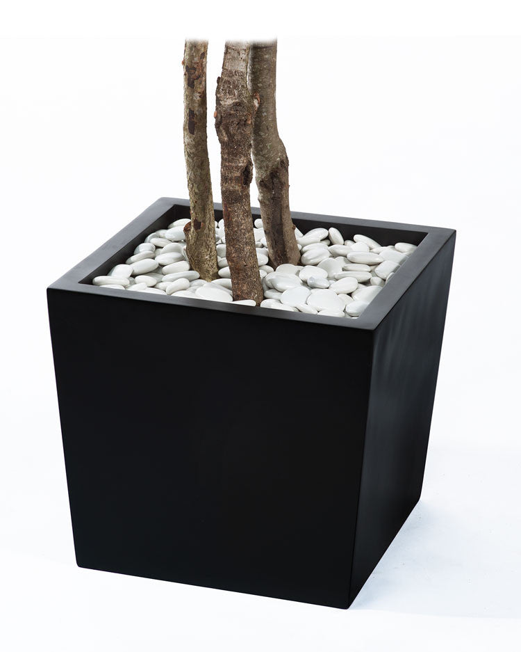 Faux Landscaping Stones for Decorative Container Tops - White ACH111-WH