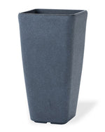 Tall Cubico Decorative Container - 12"W x 23"H Granite Gray CTA246-GGY