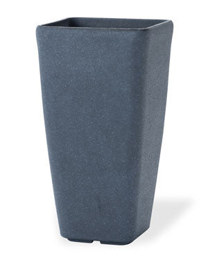 Tall Cubico Decorative Container - 12"W x 23"H Granite Gray CTA246-GGY