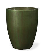 Fiberglass Garden Glaze Container - 14" W x 17"H - Green CTB217-GR