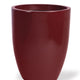Fiberglass Garden Glaze Container - 14" W x 17"H - Oxblood CTB217-OX