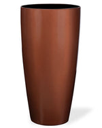 Tall Uptown Decorative Container - 9"W x 16"H Burnt Copper CTB240-BCP