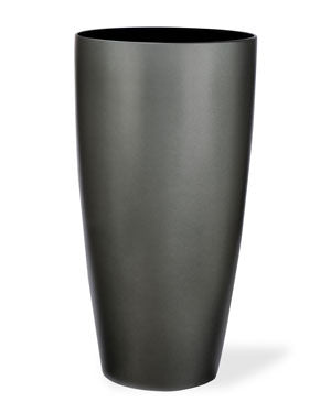 Tall Uptown Decorative Container - 9"W x 16"H Light Graphite CTB240-LGH