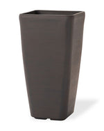 Tall Cubico Decorative Container - 9"W x 16"H - Havana Brown CTB245-HBR