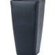 Tall Cubico Decorative Container - 9"W x 16"H - Matte Black CTB245-MBK