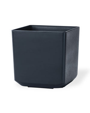 Cubico Decorative Container - 14"W x 14"H - Matte Black CTB252-MBK