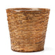 Wood Stained Wicker Tree & Plant Basket - 12" W x 12" H CTD119-BS