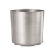 Spun Metallic Tree & Plant Container - 11"H x 11"W  - Silver Steel CTD137-SST