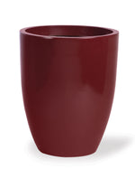 Fiberglass Garden Glaze Container - 11"W x 13.75"H - Oxblood CTD216-OX