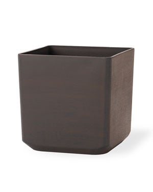 Cubico Decorative Container - 11"W x 11"H - Havana Brown CTD251-HBR
