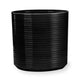 Newport Decorative Container 11"W x 11"H - Gloss Black CTD280-BK