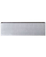 24" Cubicle/Ledge Plant Container - Brushed Chrome CTE115-BC