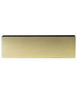 24" Cubicle/Ledge Plant Container - Brushed Gold CTE115-BG