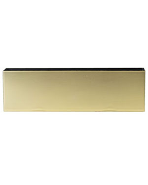 24" Cubicle/Ledge Plant Container - Brushed Gold CTE115-BG