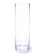 16" Hand-Blown Glass Cylinder Vase CV6058-CLR