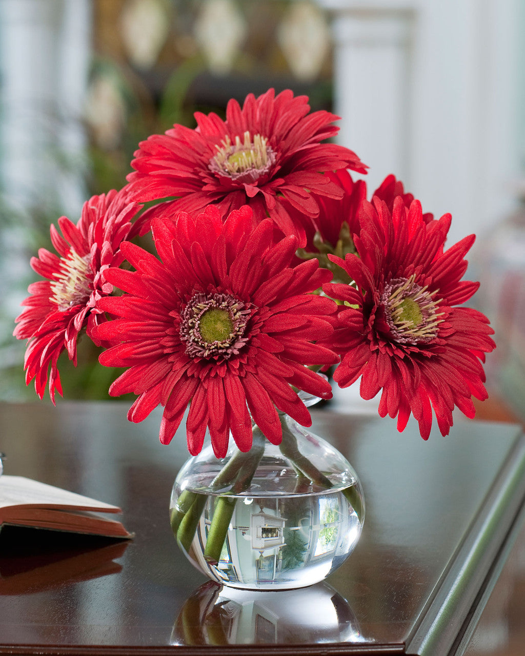 Gerbera Daisy Silk Flower Arrangement FLA216