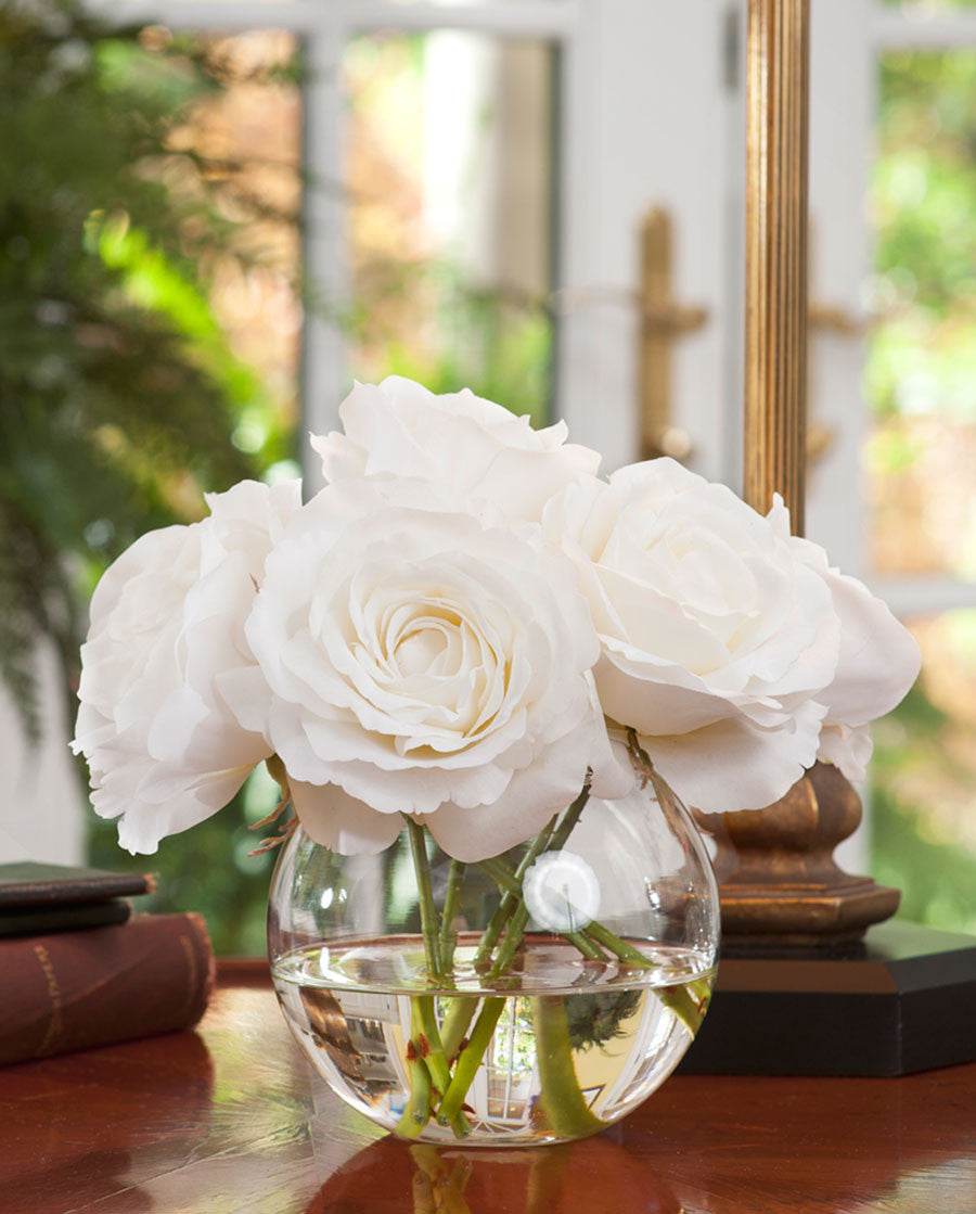 Rose Nosegay Silk Flower Arrangement FLA615