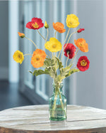 California Poppies Silk Flower Arrangement FLA877