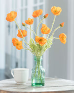California Poppies Silk Flower Arrangement FLA877