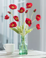 California Poppies Silk Flower Arrangement FLA877