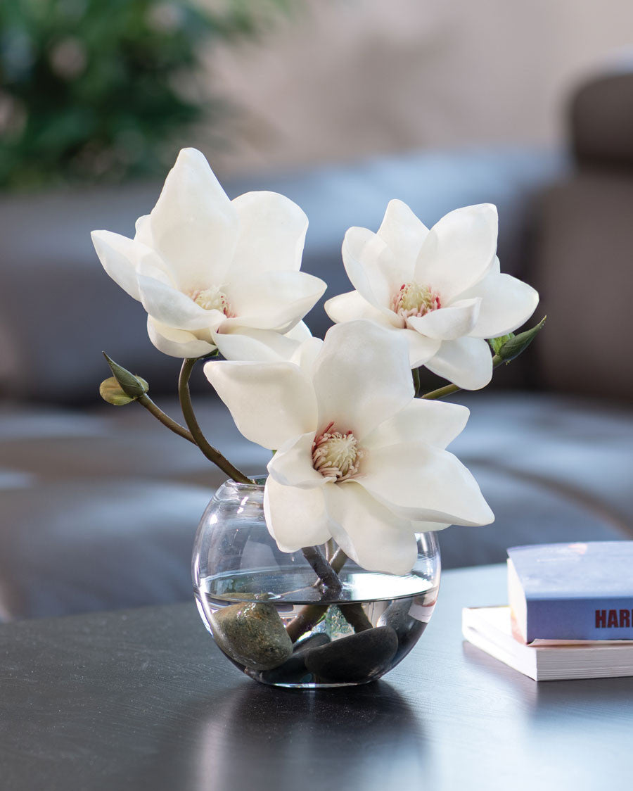 Tree Magnolia Faux Flower Accent FLA918-CRW
