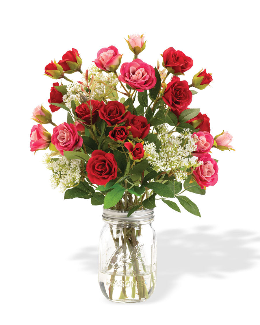 Rambling Roses Faux Flower Accent FLA954-MP