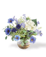 Cosmos & Hydrangea Silk Flower Arrangement FLA979-BLW