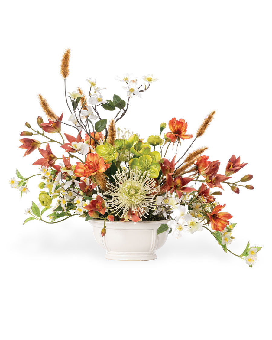Nature's Harmony Faux Flower Arrangement FLB299-MS