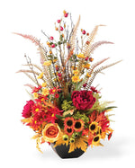 Autumn Garden Silk Flower Centerpiece FLB327-MP