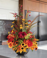 Autumn Garden Silk Flower Centerpiece FLB327-MP