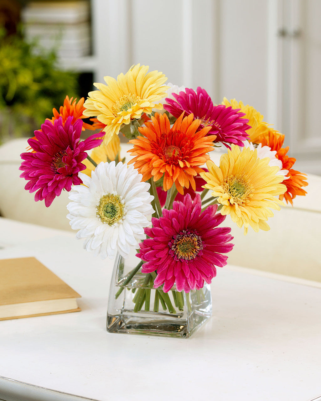 Gerbera Daisy Silk Centerpiece FLB463-MP