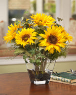 Sunflower Silk Centerpiece FLB718-YL