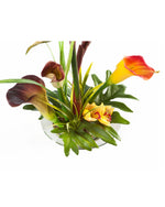 Bird of Paradise & Calla Lily Silk Flower Centerpiece FLB741-MP