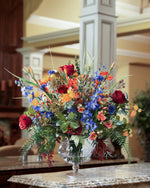 Glorious Garden Silk Flower Centerpiece FLB766-MP