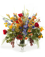 Glorious Garden Silk Flower Centerpiece FLB766-MP