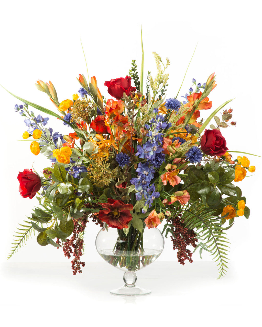 Glorious Garden Silk Flower Centerpiece FLB766-MP