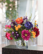 Festive Mood Silk Flower Centerpiece FLB839-MP