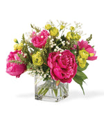 Peony & Ranunculus Silk Flower Arrangement FLB863
