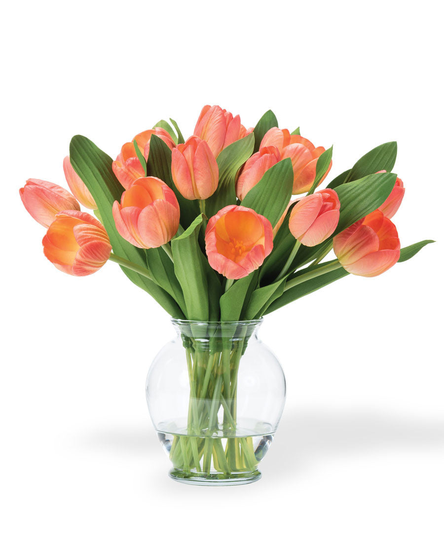 Garden Tulip Faux Flower Bouquet FLB941
