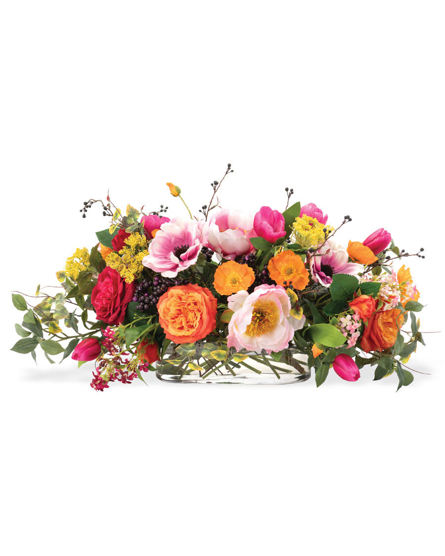 Garden Celebration Faux Flower Centerpiece FLB944-MP