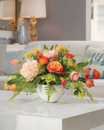 Citrus Sorbet Faux Flower Centerpiece FLB963-MP