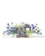 Cosmos & Hydrangea Silk Flower Centerpiece FLB977-BLW