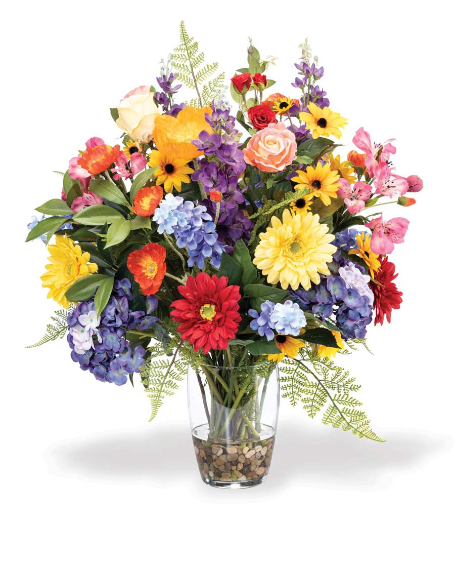 Garden Brilliance Faux Flower Design FLC128-MP