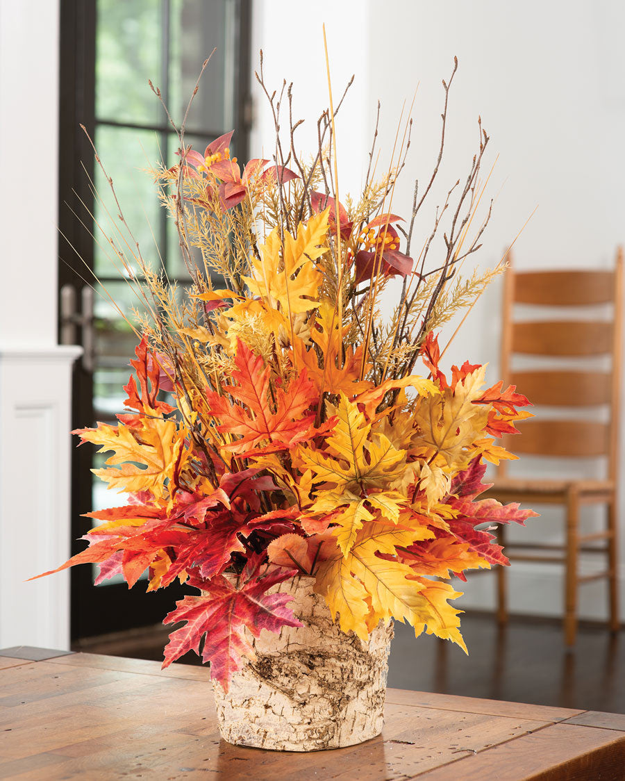 Autumn Whirlwind Faux Flower Arrangement FLC162-NA