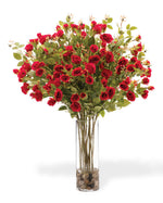 Lavish Rambling Roses Silk Flower Arrangement FLC175
