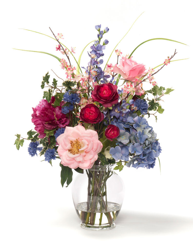 Painter's Palette Silk Flower Arrangement FLC719