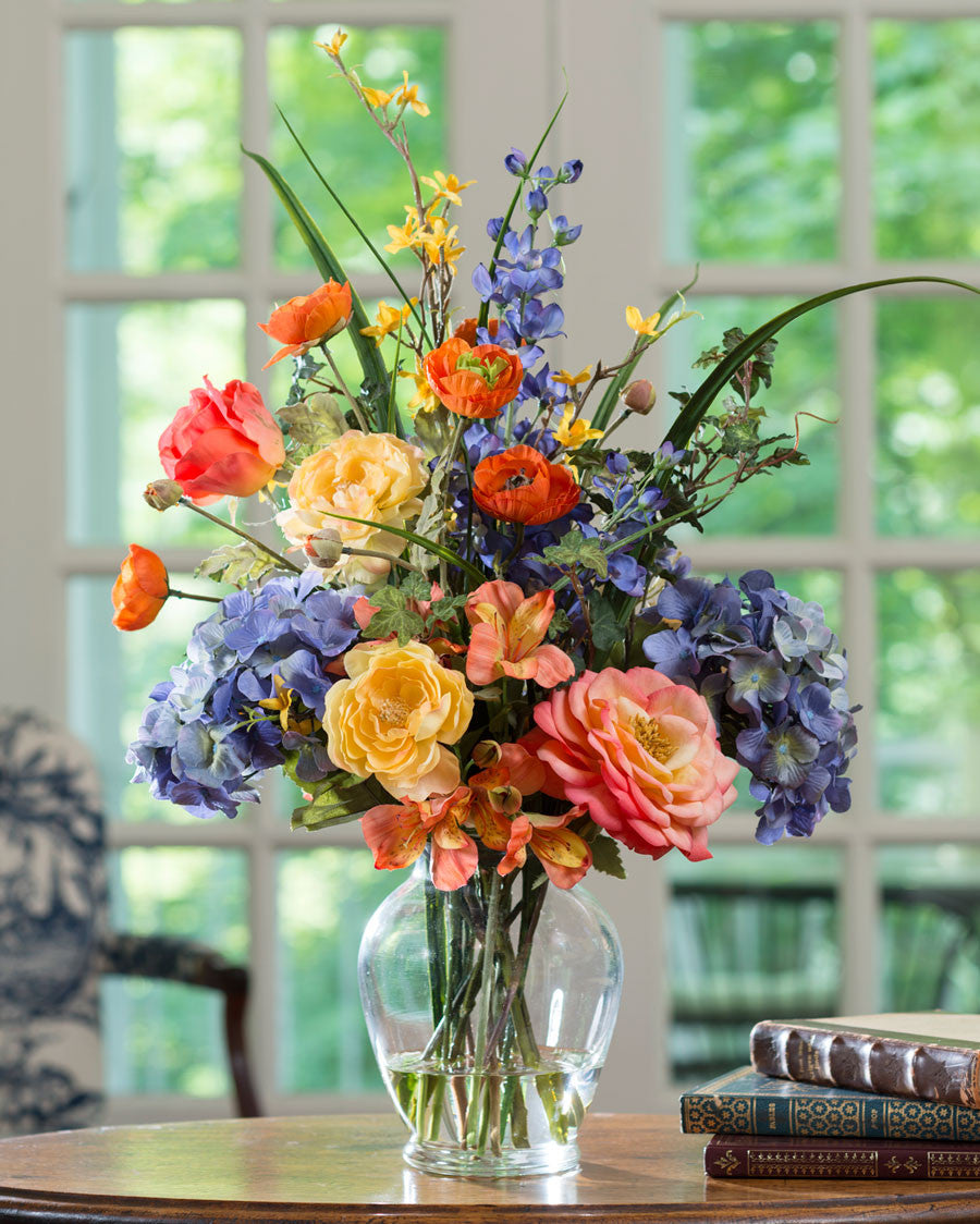 Painter's Palette Silk Flower Arrangement FLC719