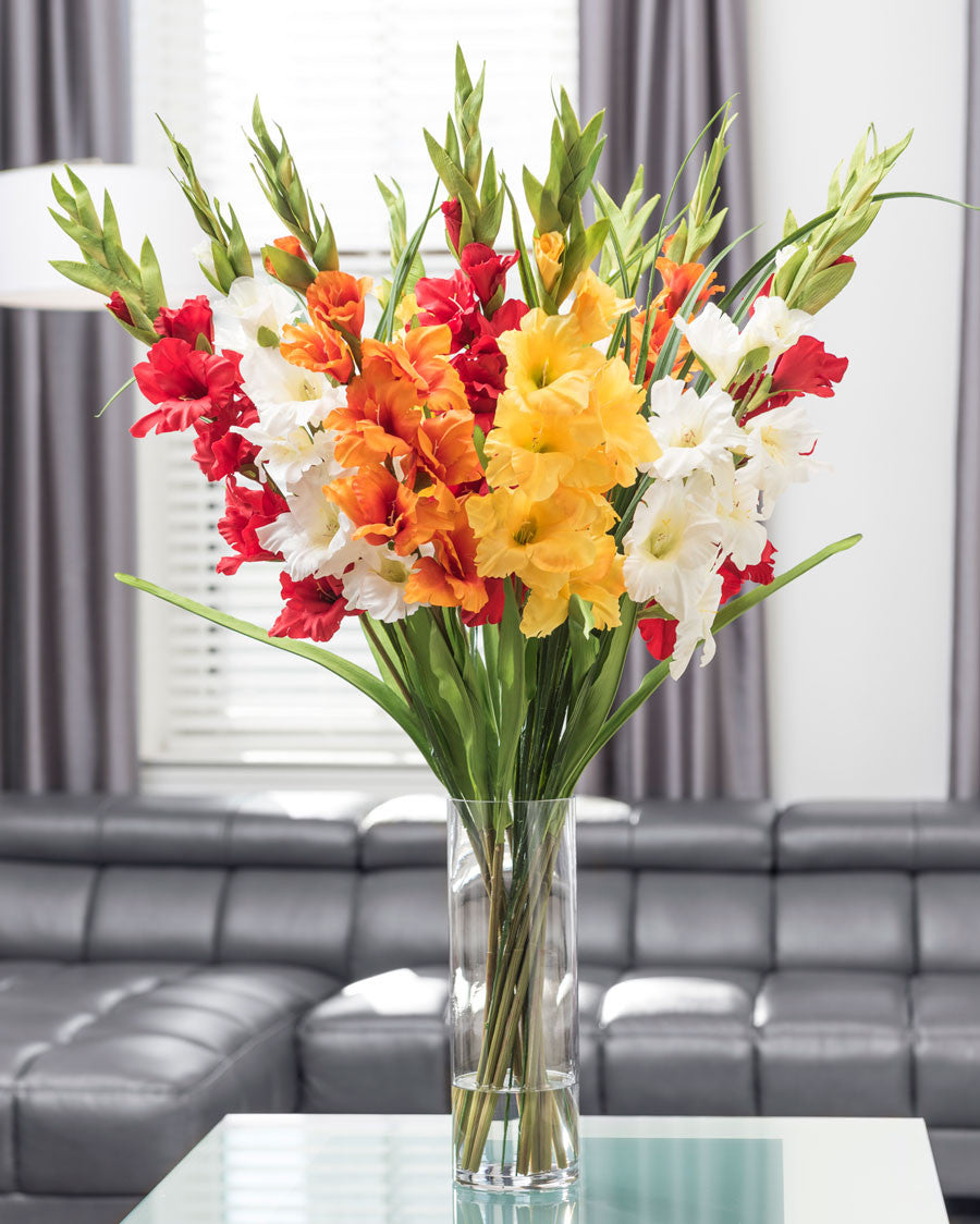 Gladiolus Silk Flower Arrangement FLC875