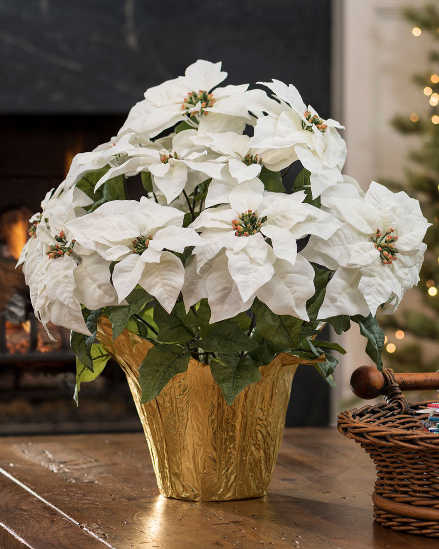 Premier Silk Poinsettia - Large HDB200